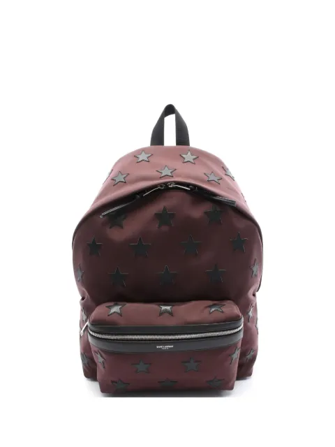 Saint Laurent Pre-Owned 星星图案双肩包（2010年代典藏款）