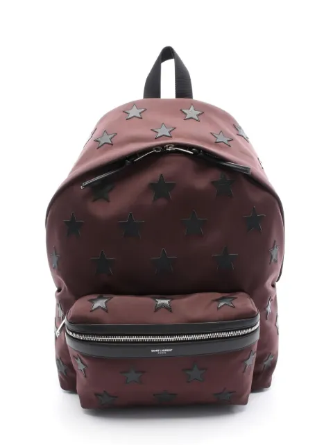 Saint Laurent Pre-Owned 2010s star-motif backpack