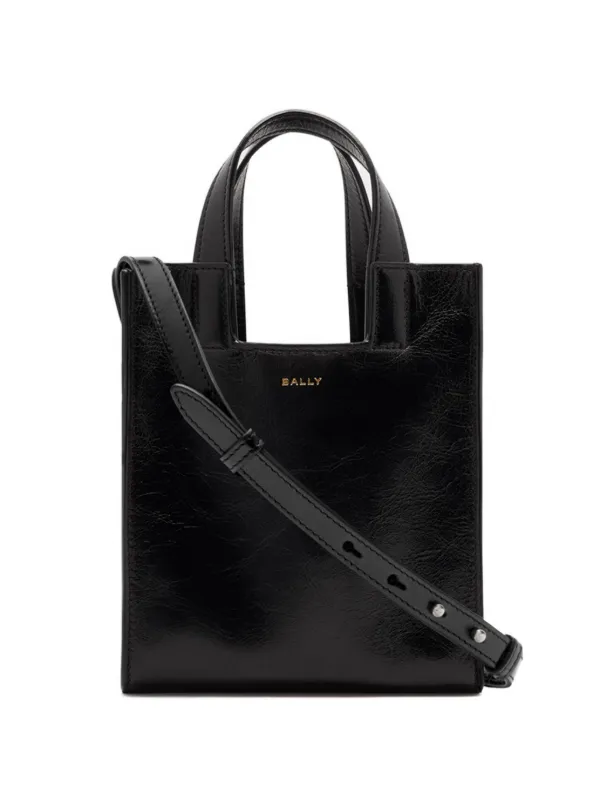 Bally Easy レザーハンドバッグ S | ブラック | FARFETCH JP