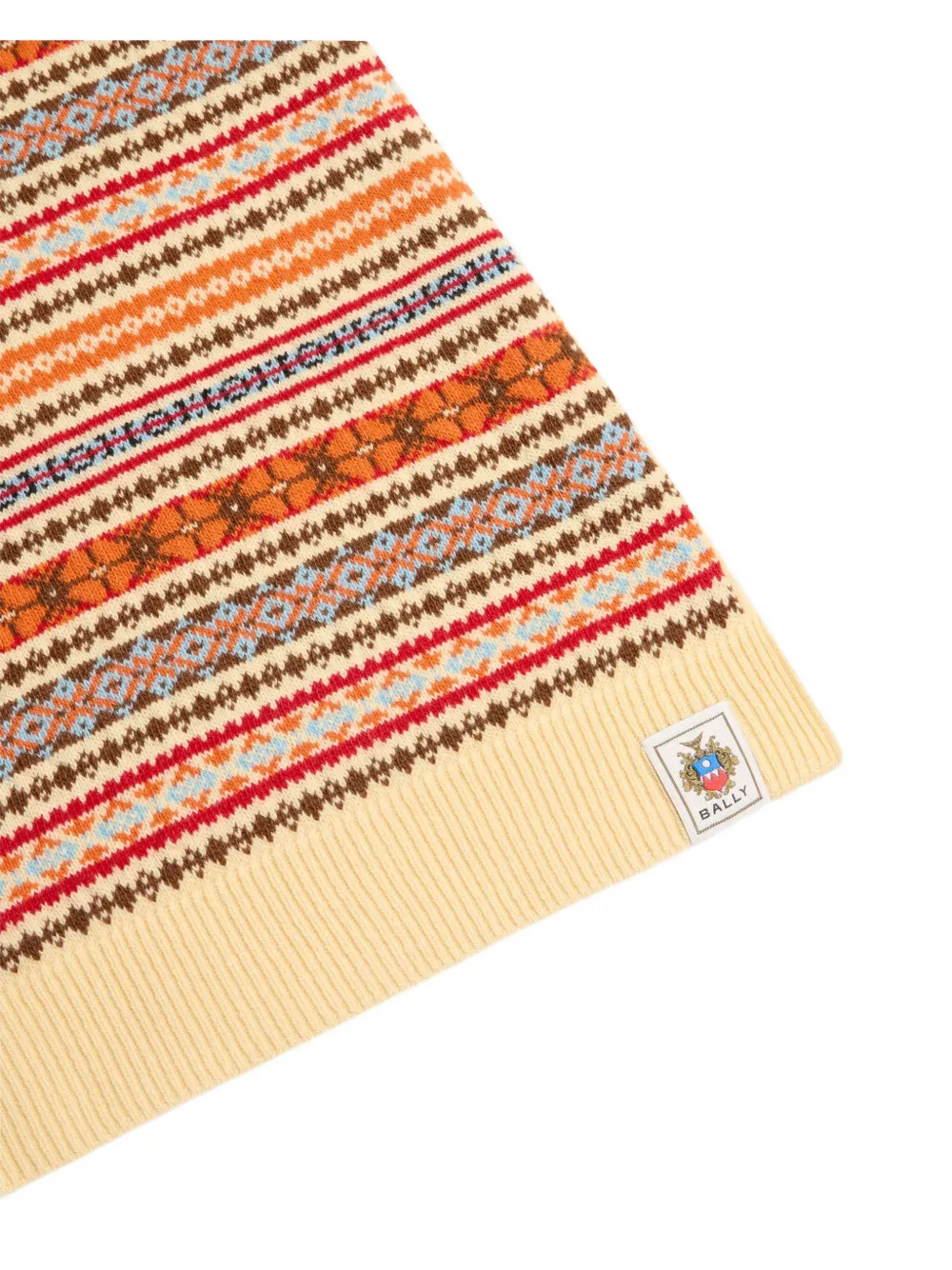 Bally wool scarf - Bruin