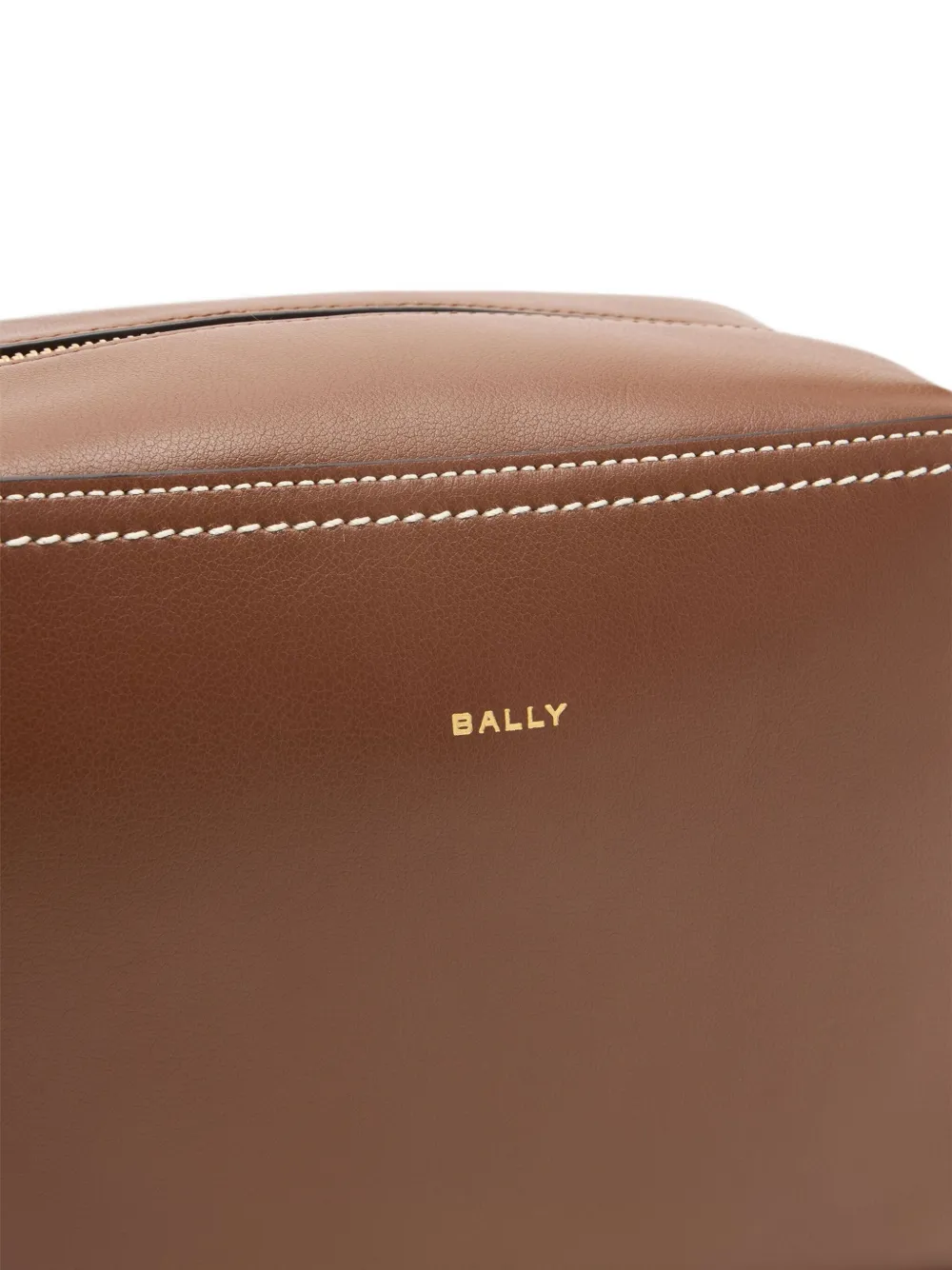 Bally Easy  Leather Cross Body Bag In Brown