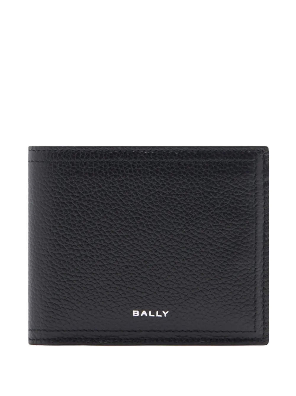 Bally Capitol Grained Leather Wallet In Black