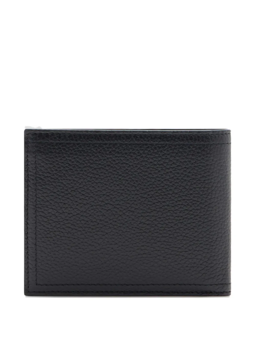 Bally Capitol Grained Leather Wallet In Black