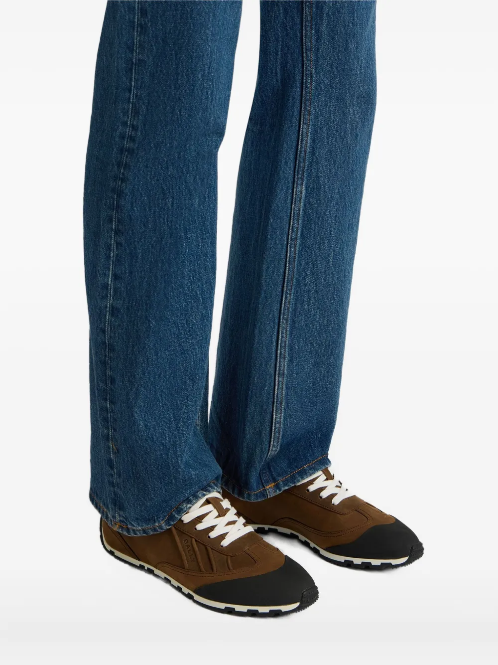 Bally Quarry leren sneakers Bruin