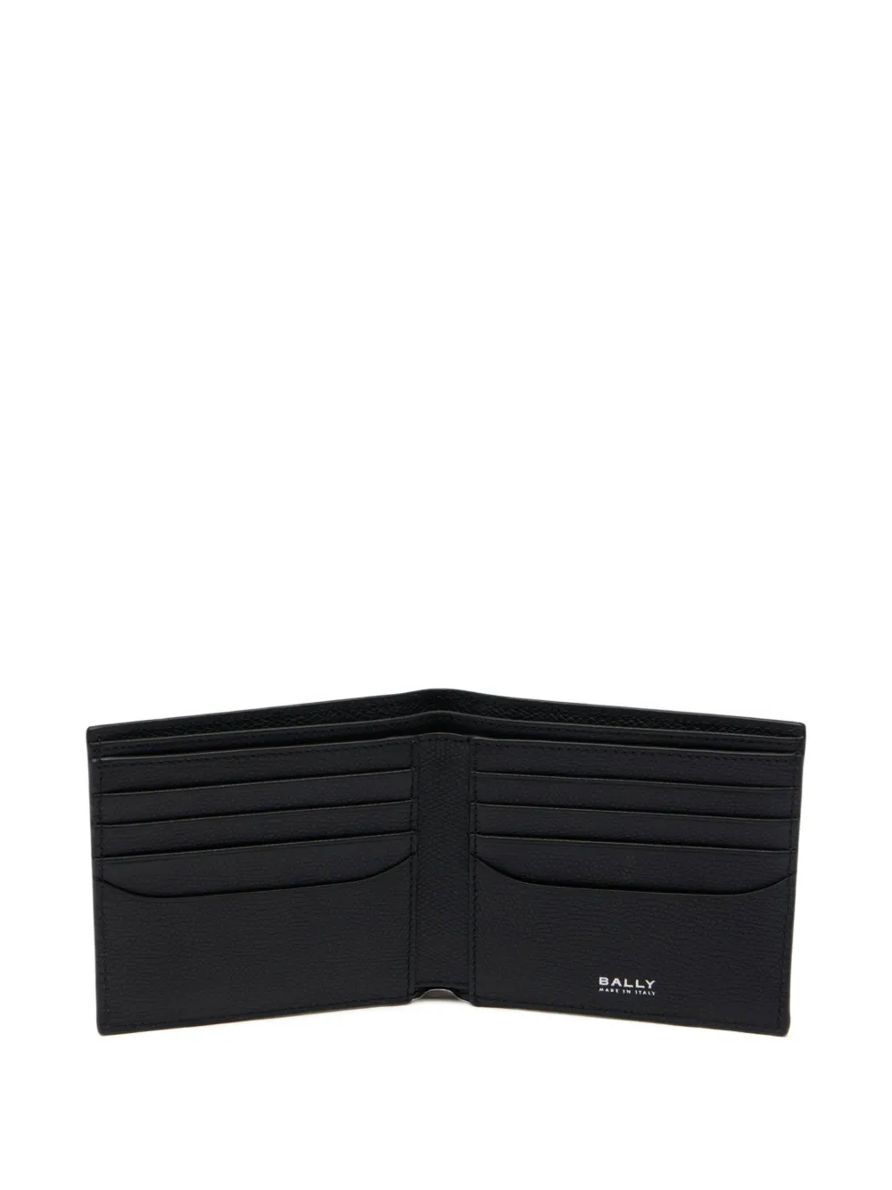 Bally Essential Grained Leather Wallet In Black