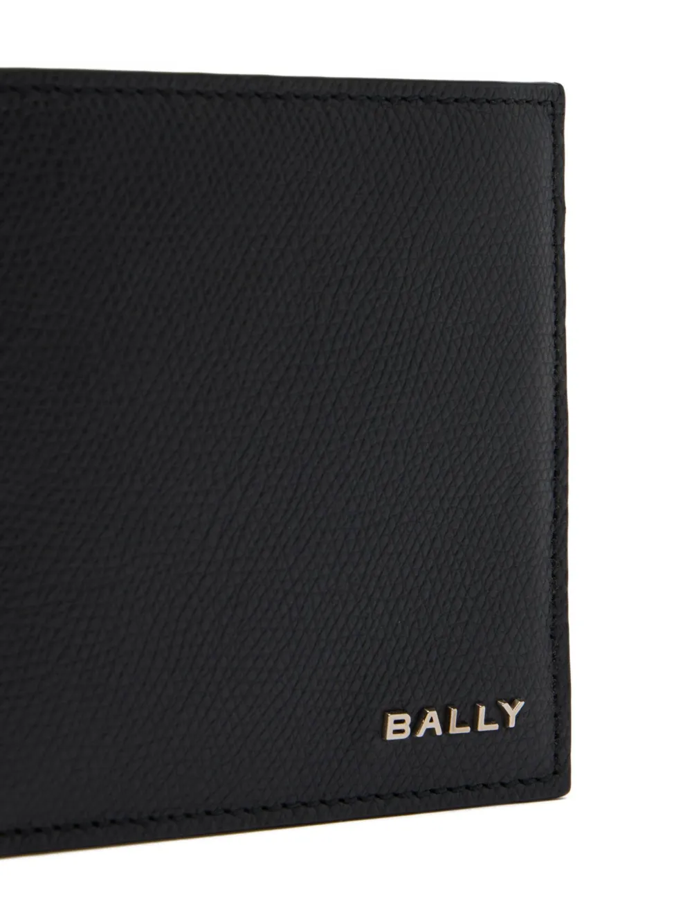 Bally Essential Grained Leather Wallet In Black