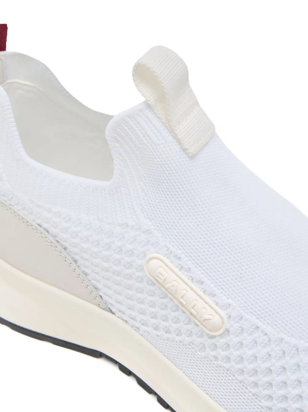 Bally Sneakers met logopatch Wit