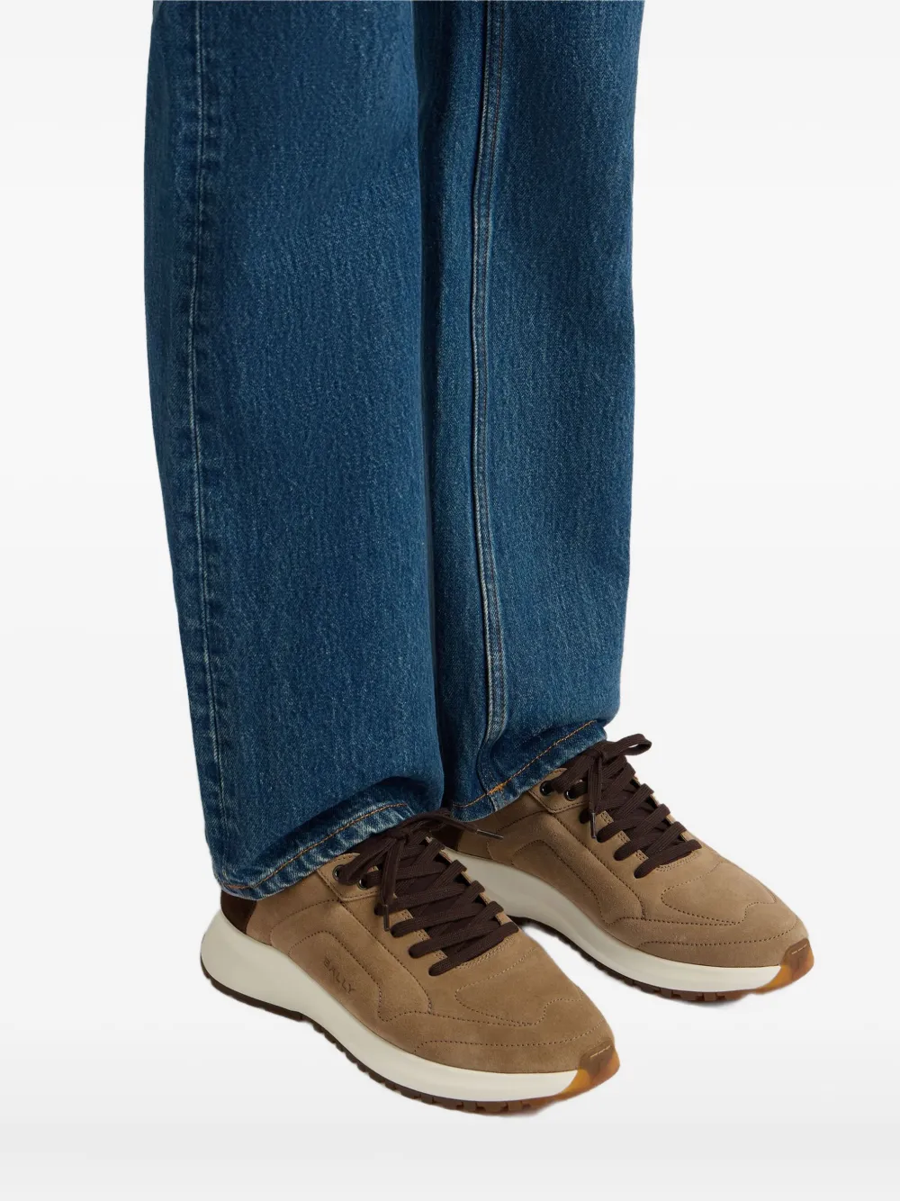 Bally Suède sneakers Bruin