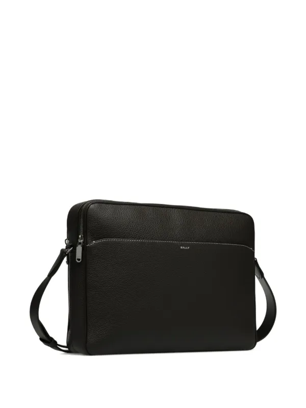 BALLY ビジネスバッグ ブラック レザー Bally レザーPCバッグ | ブラック | FARFETCH JP
