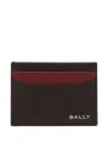 Bally Essential grained card holder - Brown