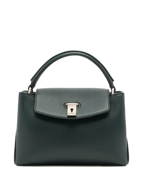Bally tote Lock Me pequeña de piel granulada