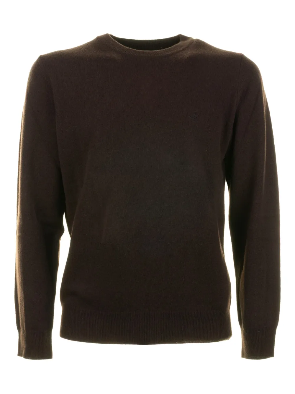 BROOKSFIELD round-neck sweater - Marrone