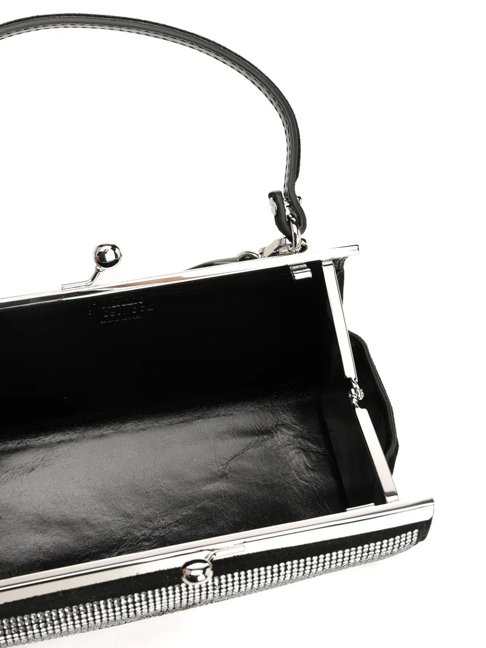 Vivienne Westwood Doll Xl Frame Purse Handbags Silver In Silver