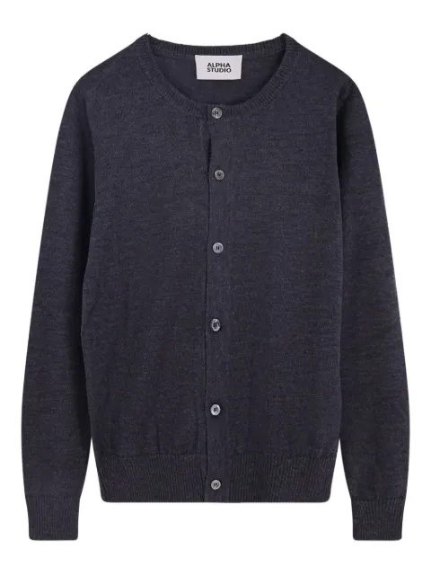 Alpha Industries Alpha Studio buttoned cardigan