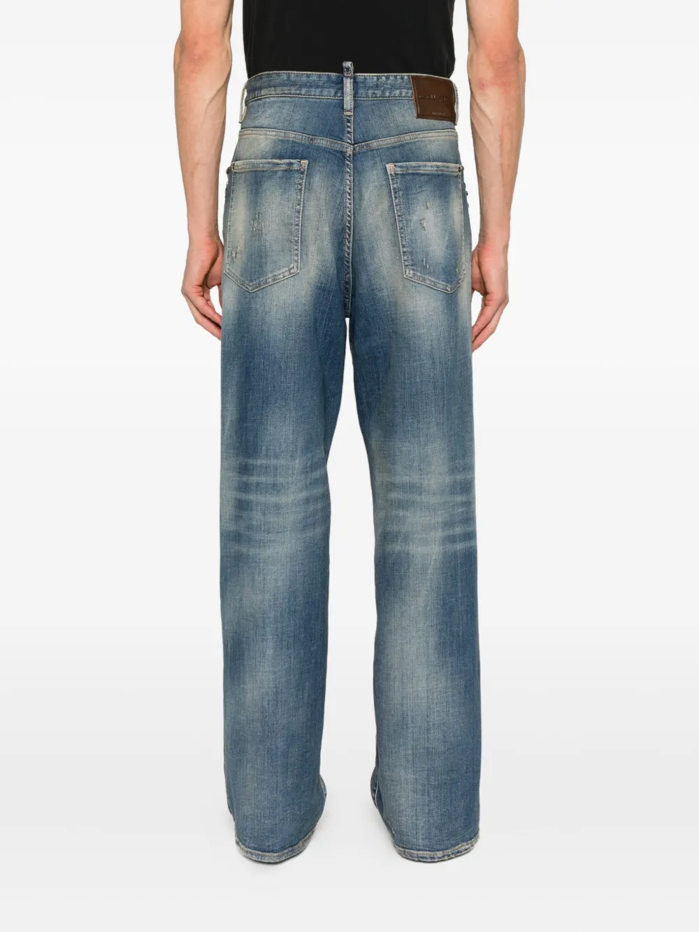DSQUARED2 Jeans verfraaid met studs Blauw