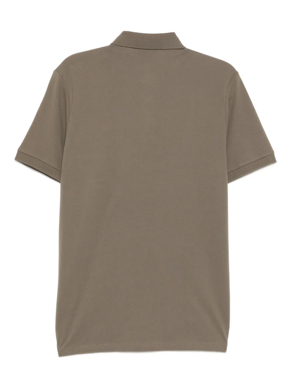 HUGO Poloshirt met logopatch - Grijs