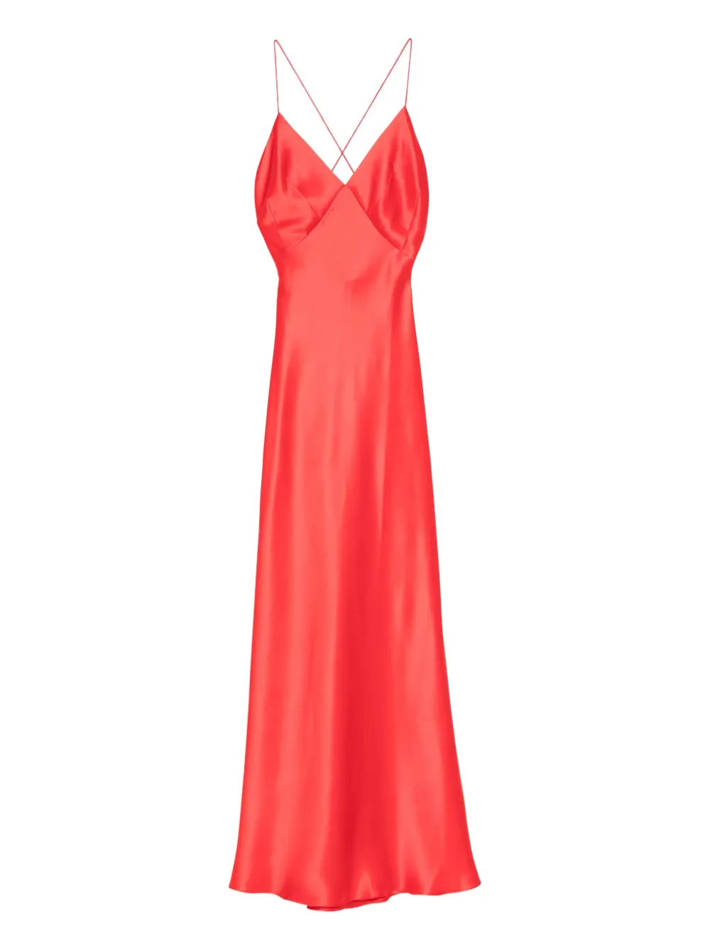 Il Volo Muse Sleeveless Gown In Red