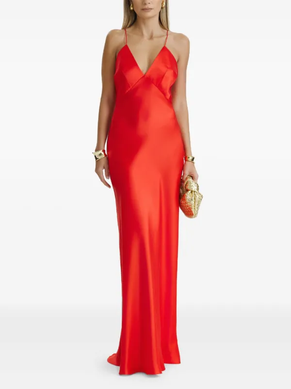 muse evening dresses Muse Mesh Halter Gown main image 0