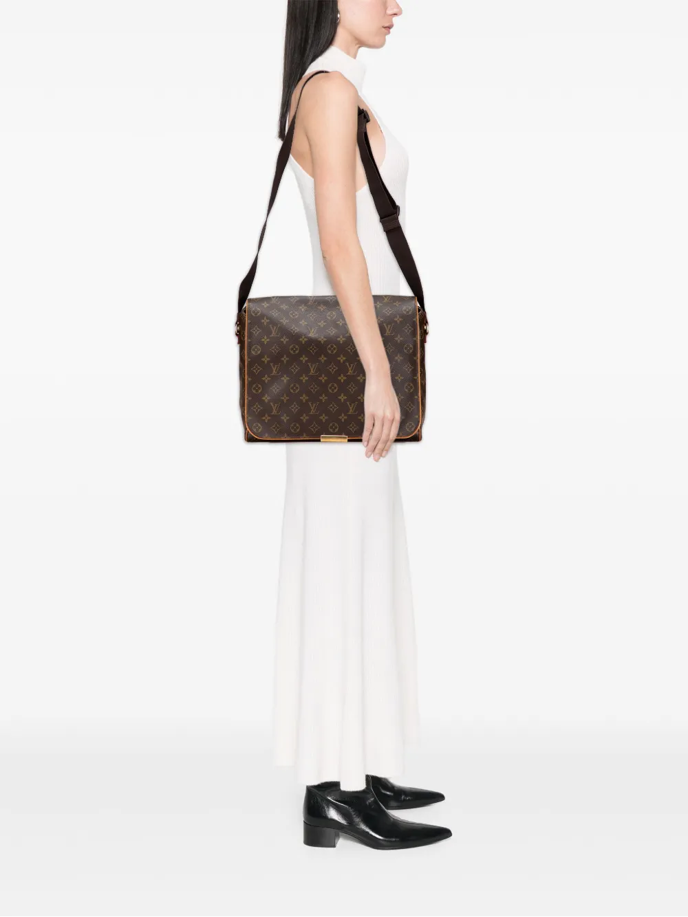 Louis Vuitton Pre-Owned 2007 Monogram Abbesses crossbody bag - Marrone