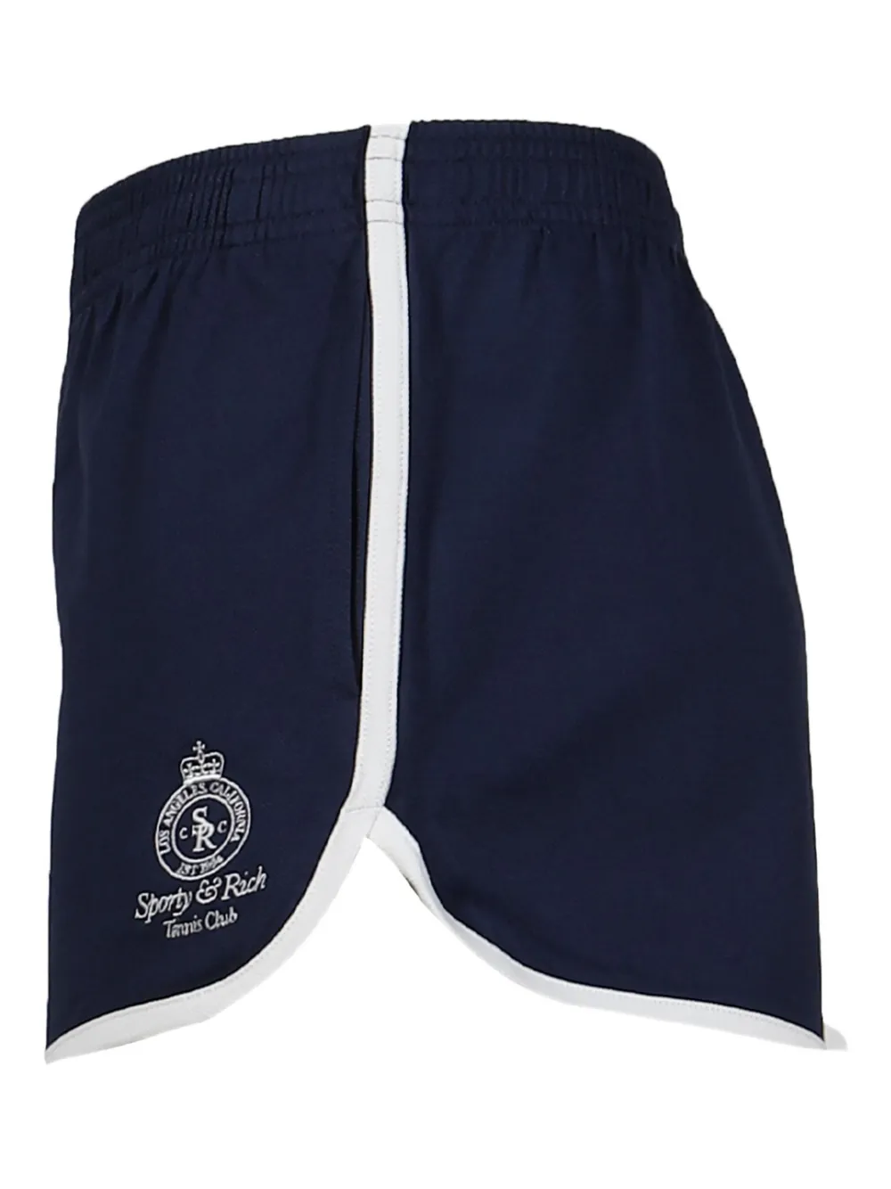 Sporty & Rich Shorts met afwerking - Blauw