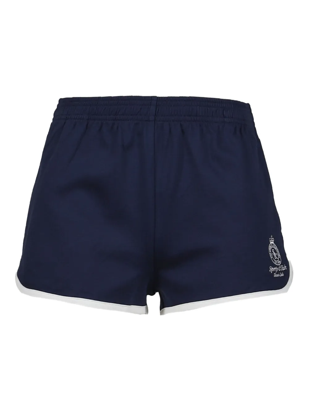 Sporty And Rich Trim Short In Blue