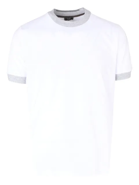 Peserico ribbed trim T-shirt
