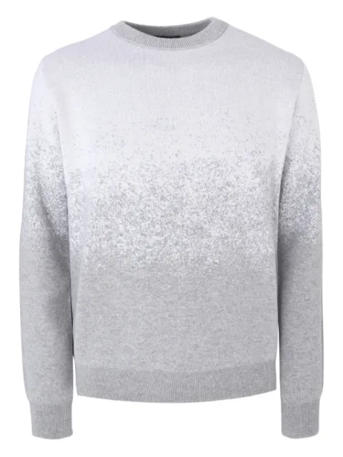 Peserico ombre-effect crewneck sweater