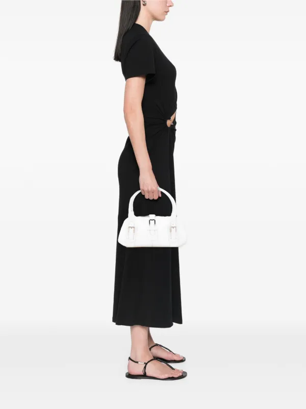 Loewe Pre-Owned 2005 Leather Senda Handbag White