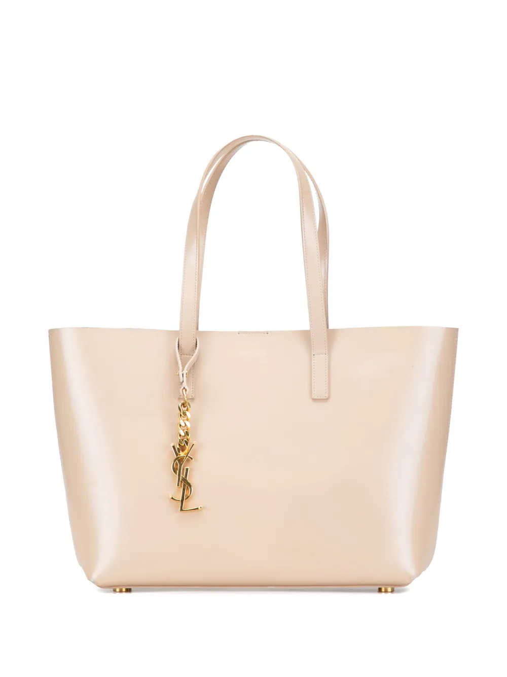 Saint Laurent Pre-Owned 2015 Calfskin Classic Monogram Double Face tote bag | Brown | Image 1