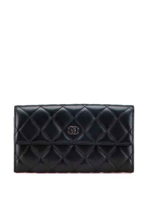 CHANEL Pre-Owned cartera Flap de piel de becerro capitonada 2015-2016