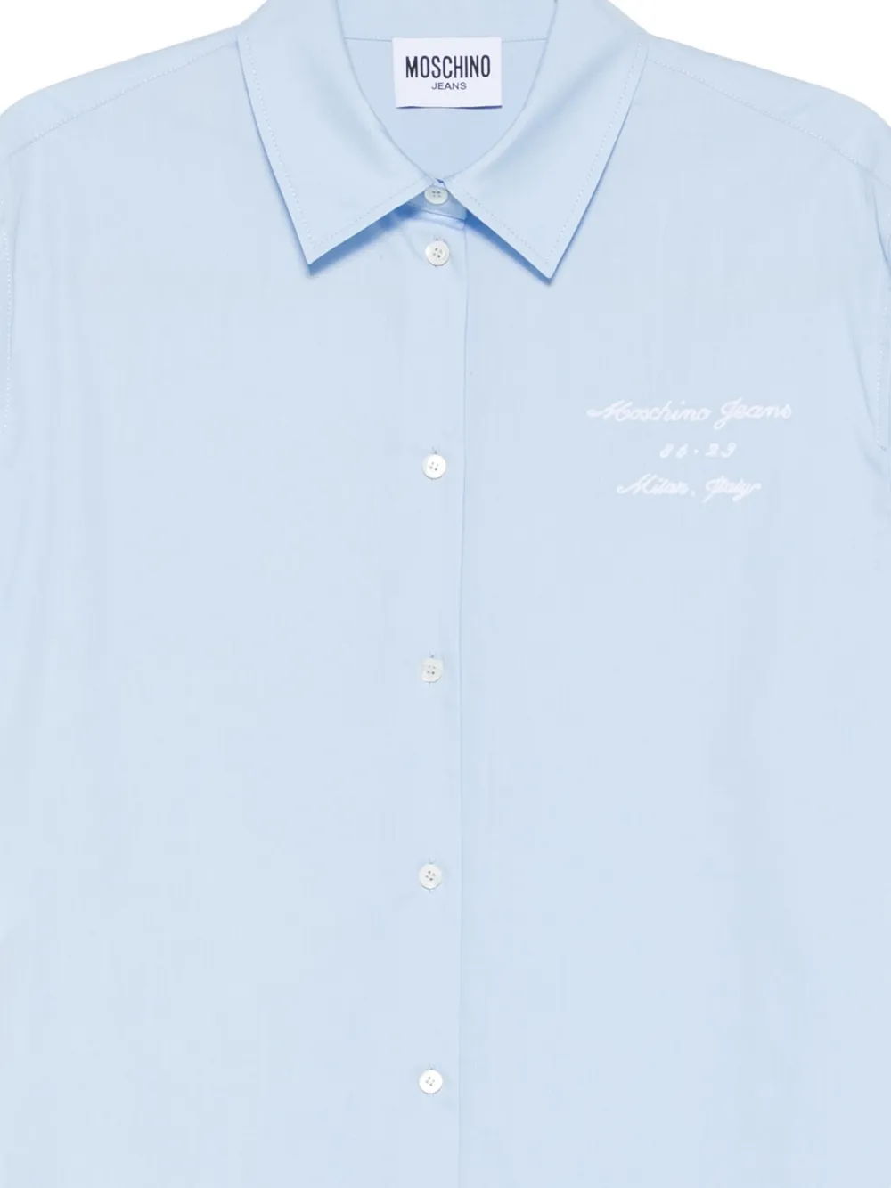 MOSCHINO JEANS Blouse met lange mouwen Blauw