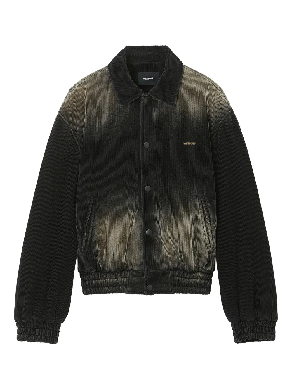 We11 Done Corduroy Jacket In Black