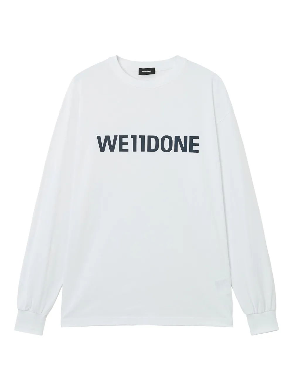 We11done logo-print T-shirt | White | Image 1
