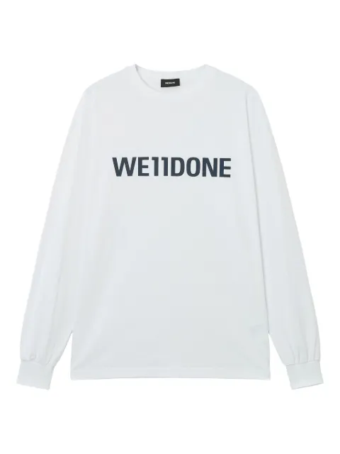 We11done ロゴ Tシャツ