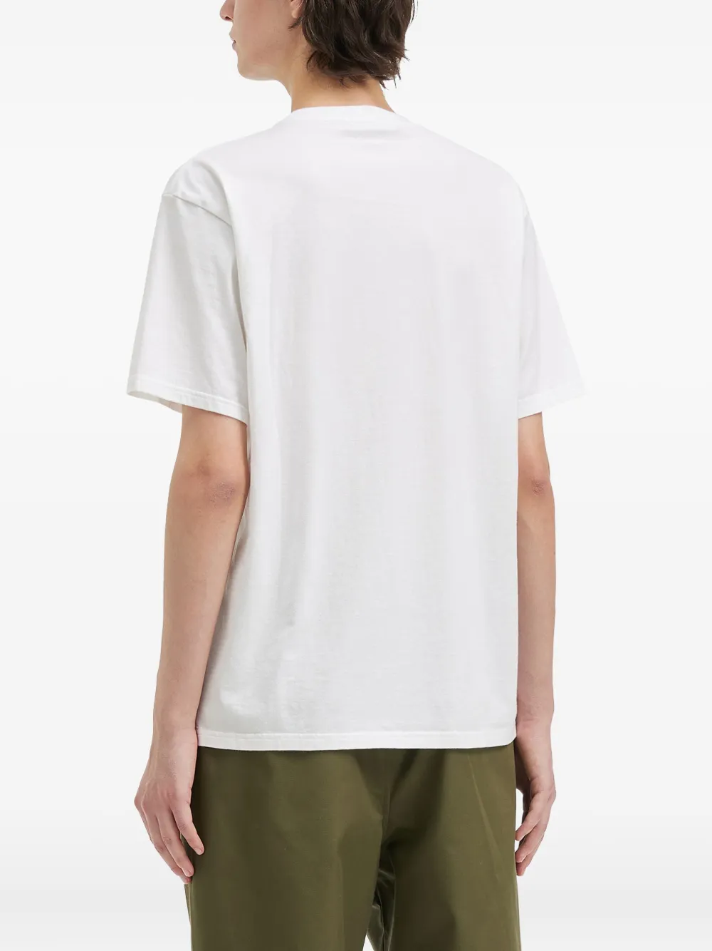 Undercover T-shirt met doodskopprint Wit