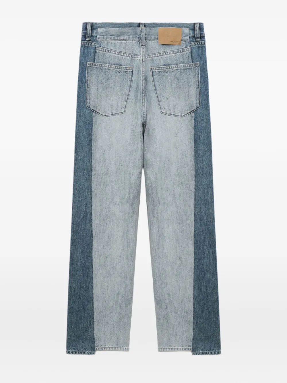 Rag & Bone Shea Panelled Jeans In Blue