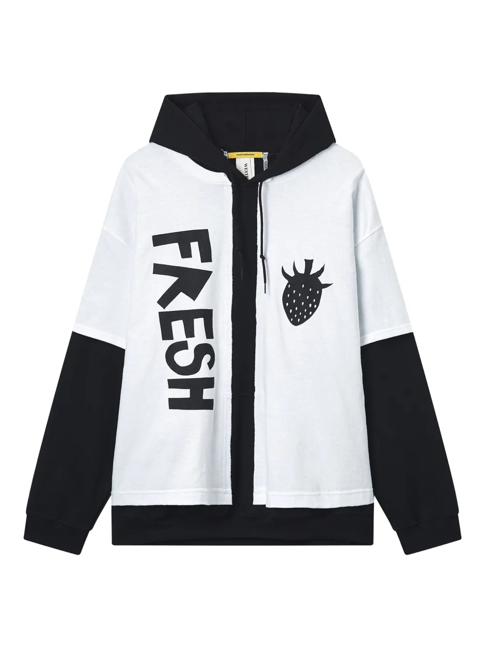 WESTFALL strawberry-print hoodie | blanco | Image 1