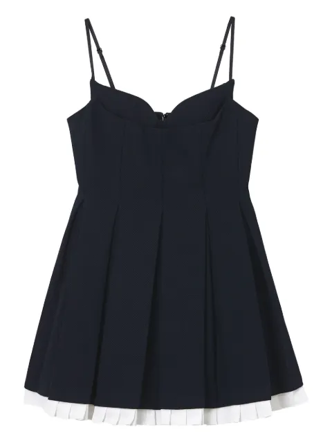 SHUSHU/TONG pleated mini dress
