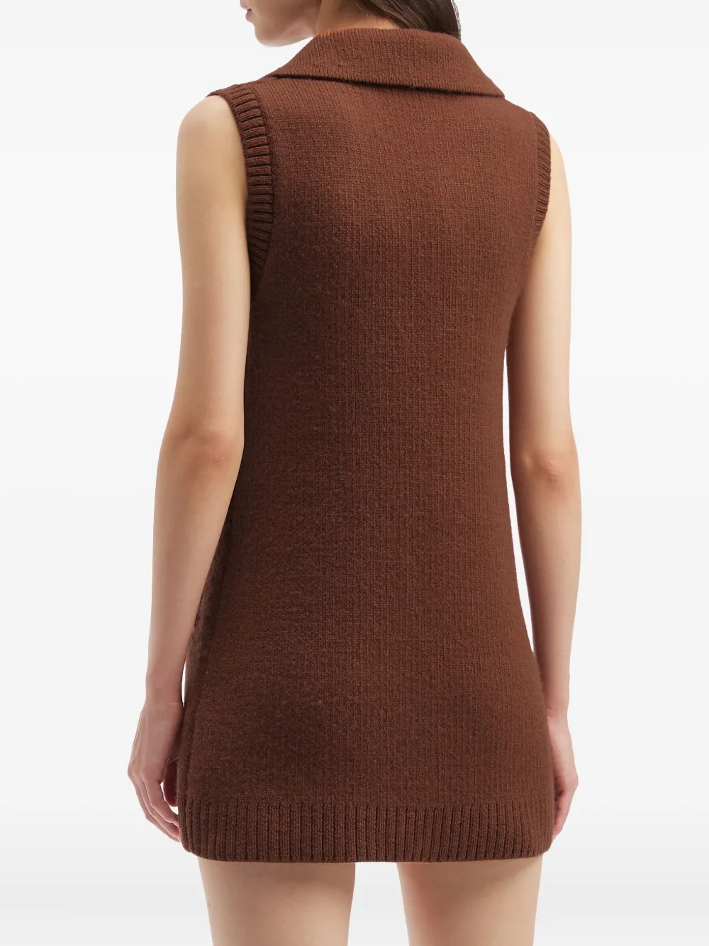 Shushu-tong Floral Mini Dress In Brown