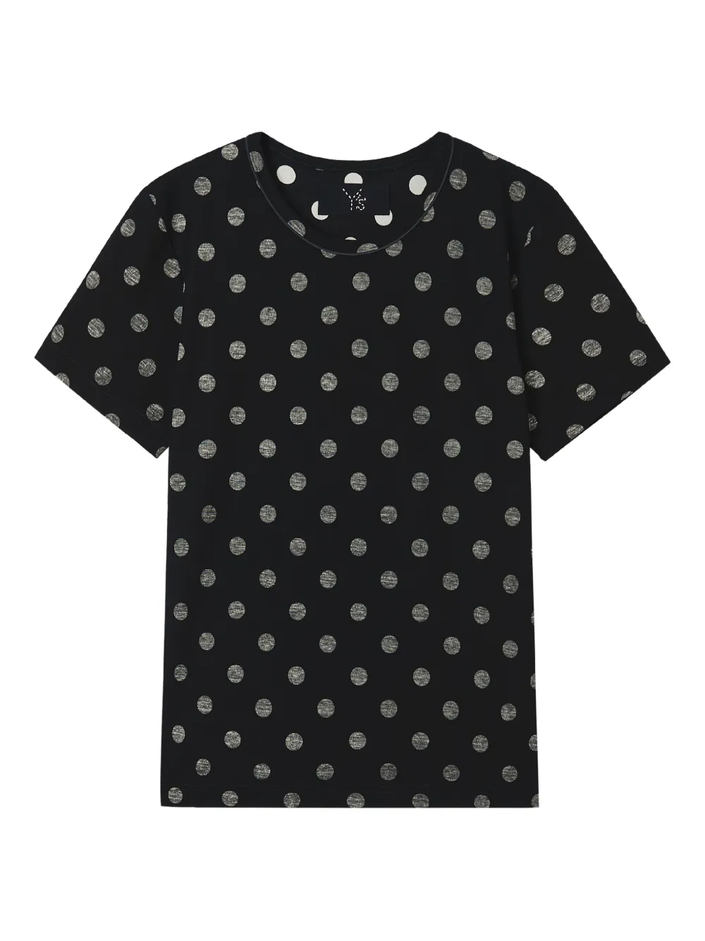 Y's Cotton T-shirt In Black