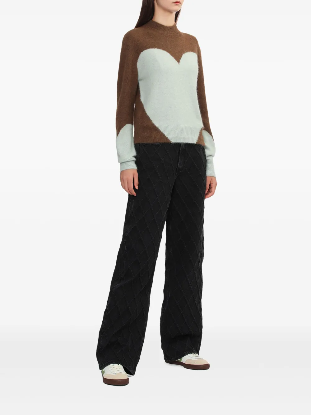 rag & bone diamond-pattern jeans | Jeans amples | Image 2