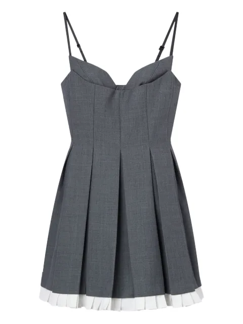 SHUSHU/TONG pleated mini dress