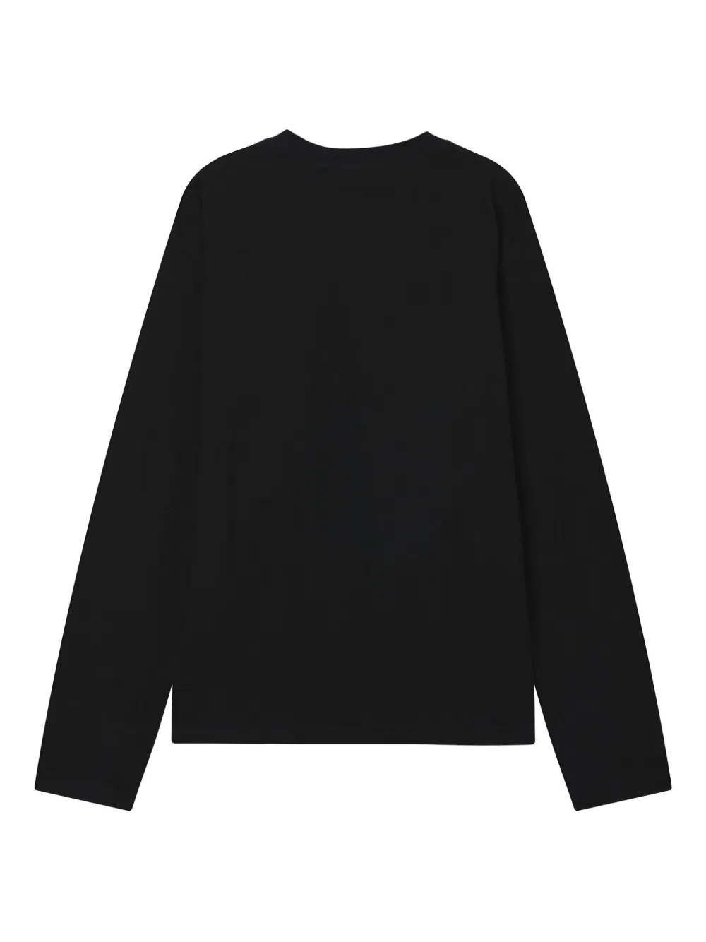 We11 Done Graphic Long-sleeve T-shirt In Black