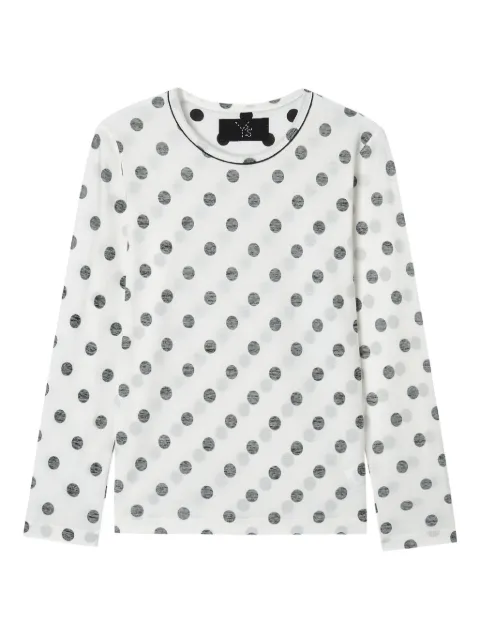 Y's polka-dot top