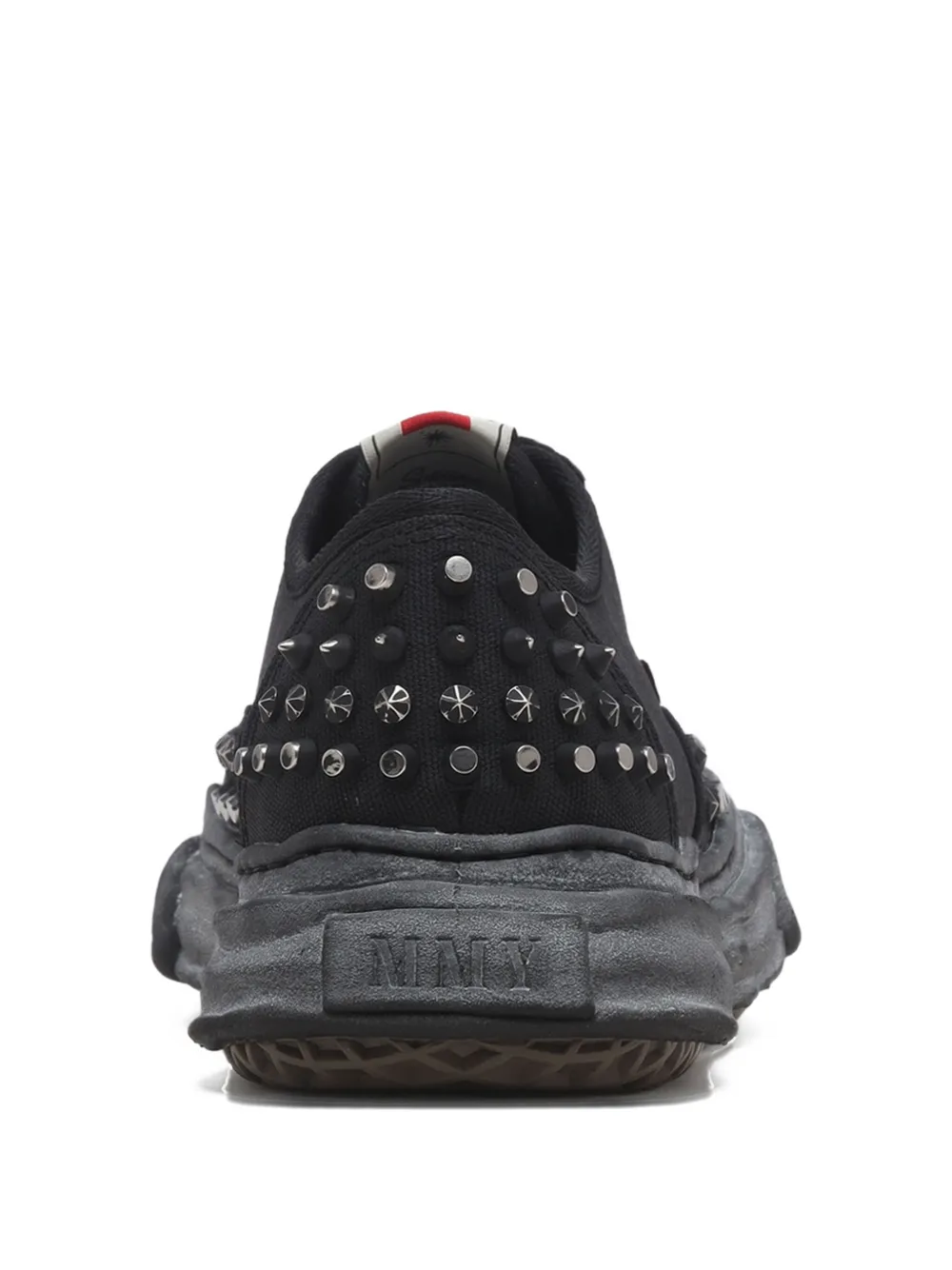 Maison MIHARA YASUHIRO Baker OG sneakers met studs Zwart