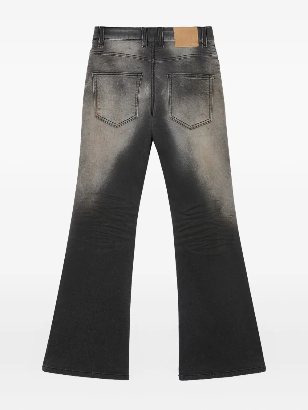 We11done washed-effect jeans - Grijs