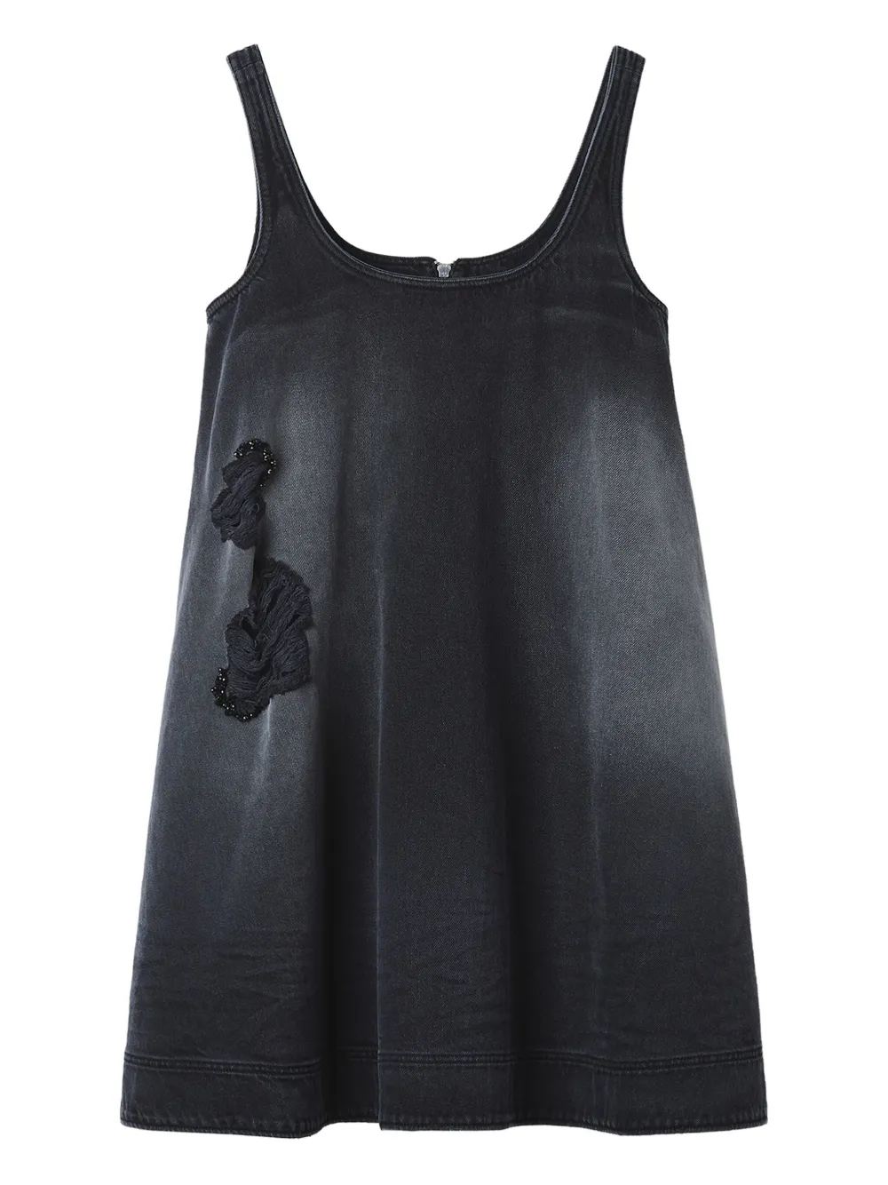 Simone Rocha vestido corto con aplique de mostacillas | gris | Image 1