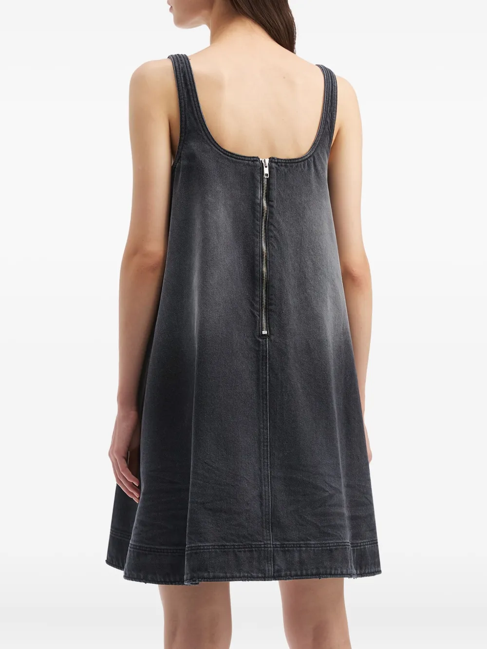 Simone Rocha Mini-jurk met kralen applicatie Grijs