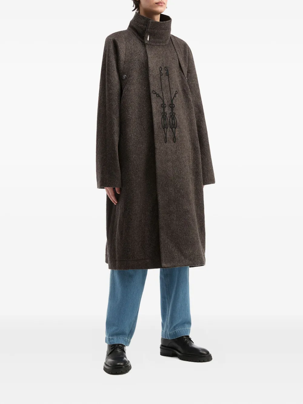 Kiko Kostadinov abrigo bordado | Abrigos con botonadura simple | Image 2