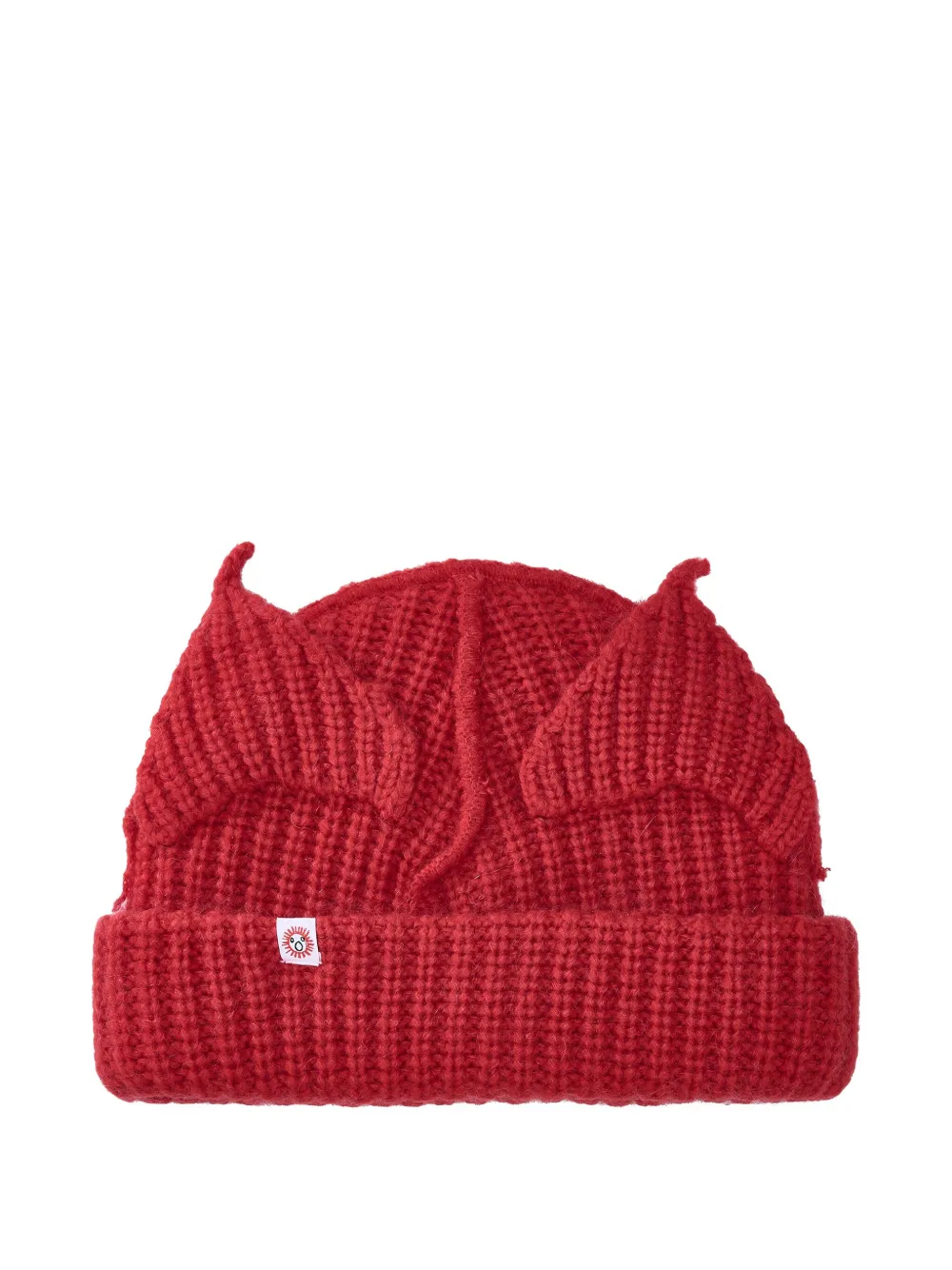 Charles Jeffrey Loverboy Knit Beanie Hat In Red